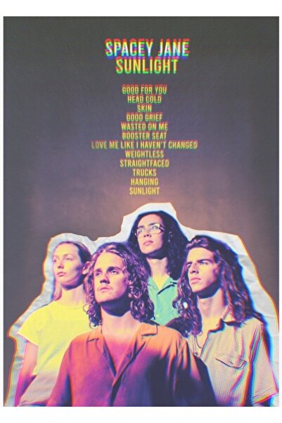 Universal Spacey Jane - Poster Sunlight, tablou decorativ din lemn, poster de...