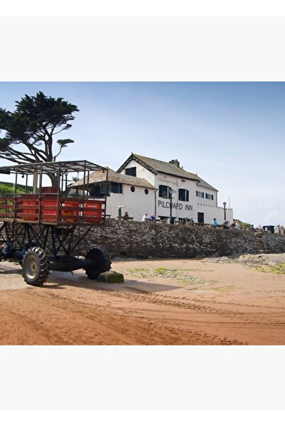 Universal Navă de transport maritimă Insula Burgh: Bigbury Devon Regatul Unit...