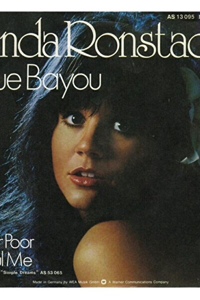 Universal Linda Ronstadt - Coperta albumului Blue Bayou Tablou Poster din lem...