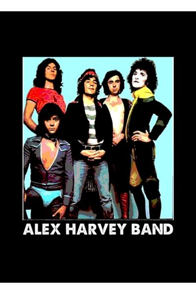Universal Alex Harvey Group Tablo Poster decorativ din lemn