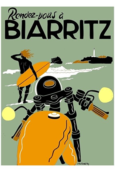 Universal Μπιαρίτς ; Εκτύπωση διαφημίσεων ταξιδιωτικών προϊόντων, Ξύλινη διακ...