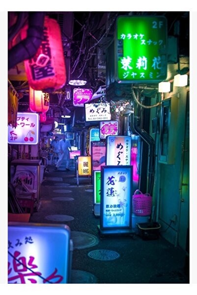 Universal Oimachi Tablo Ahşap Poster Dekoratifnda Neon Aşırı Yükü