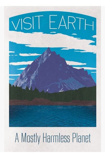 Universal Дървен декоративен плакат-картина за пътешествия по света