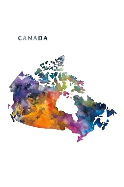 Universal Poster decorativ din lemn cu tablouri despre Canada