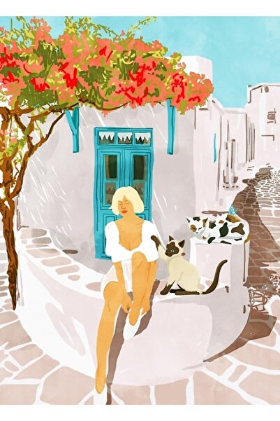 Universal Ελληνικές Διακοπές # εικονογράφηση # Εικόνα Πίνακας Ζωγραφικής Ξύλι...