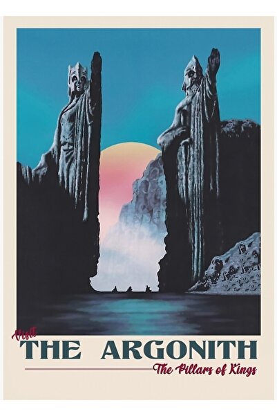 Universal Poster decorativ din lemn Argonath