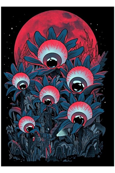 Universal Διακοσμητική ξύλινη αφίσα με θέμα το κρυμμένο δάσος