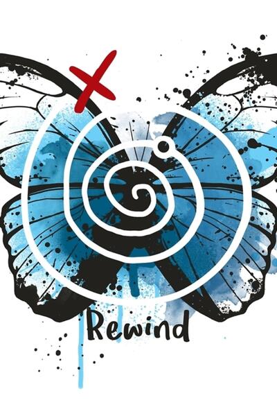 Universal Reel it back life is strange Ξύλινη διακοσμητική αφίσα ζωγραφικής