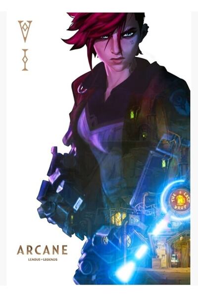 Universal Poster decorativ din lemn Vi (arcane)