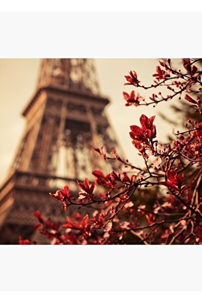 Universal Декоративен дървен плакат с Ейфелова кула