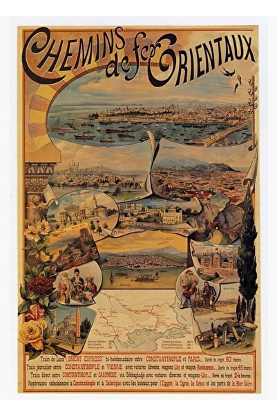 Universal Ταξίδι στην Ανατολική Σιδηροδρομική Γραμμή Κωνσταντινούπολη της δεκ...