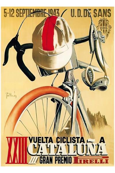Universal Publicitate cu tematică de curse de biciclete Italia Tablou Poster ...