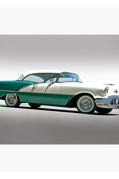 Universal 1956 Oldsmobile Rocket 88 Poster decorativ din lemn pentru tablou