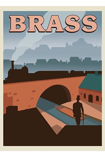 Universal Joc de masă din lemn de orez - Stil minimalist de poster de călător...