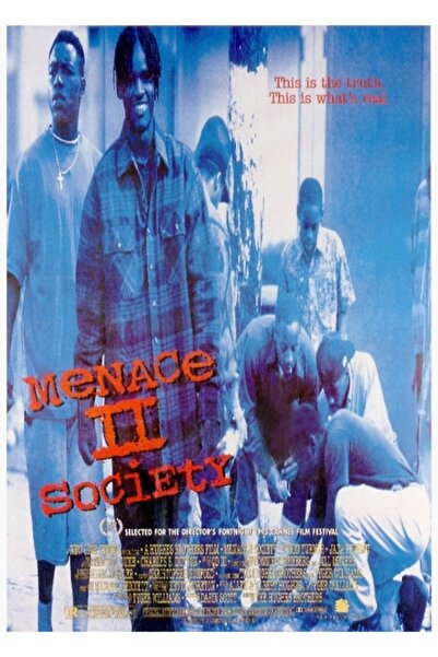 Universal Menace II Society filmski poster, drveni poster, dekorativni poster