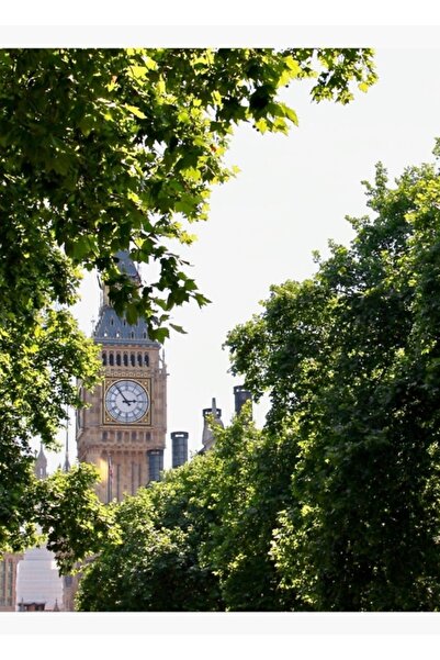 Universal Λονδίνο Αγγλία - Ξύλινη Διακοσμητική Αφίσα Τοίχου Μπιγκ Μπεν