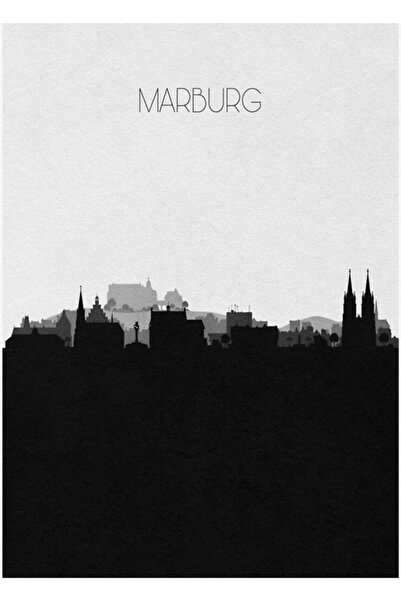 Universal Postere de călătorie Destinație: Marburg Tablo Poster decorativ din...
