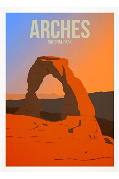 Universal Εθνικό Πάρκο Αρχές Ουλτσέ Ξύλινη Διακοσμητική Αφίσα