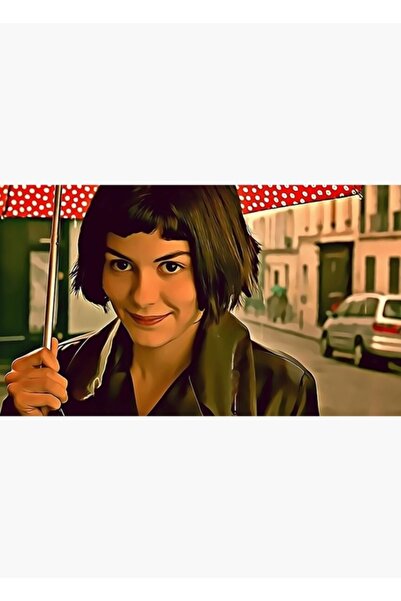 Universal Διακοσμητική Ξύλινη Αφίσα Amélie Tablo