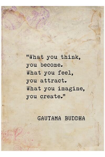 Universal Gautama Buddha Tablo Ahşap Poster Dekoratif