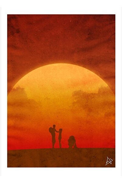 Universal Πόλεμοι των Κλώνων - Μινιμαλιστική Ξύλινη Αφίσα Ζωγραφικής Μινιμαλι...