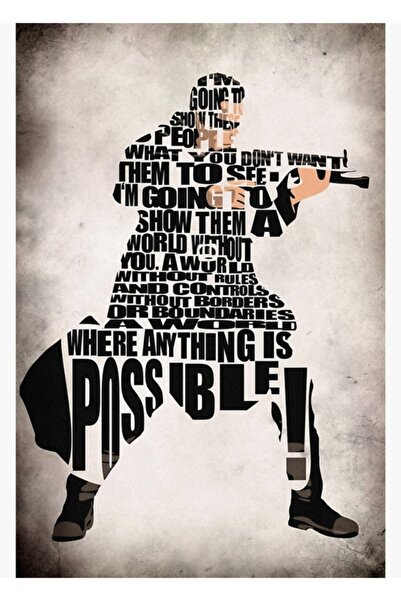 Universal Poster decorativ din lemn Neo Tablo