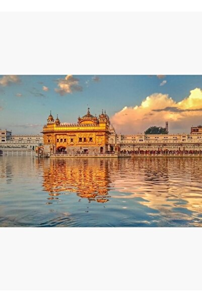 Universal Templul de Aur - Tablou cu vedere la răsărit de soare, Poster decor...