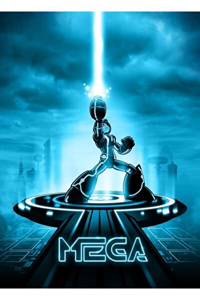 Universal Mega - Poster de film imprimat, tablou decorativ din lemn