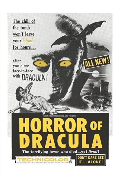 Universal Užas Drakule Slika Drveni Poster Dekorativni