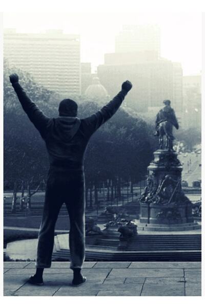 Universal Rocky B. Tablo Poster decorativ din lemn