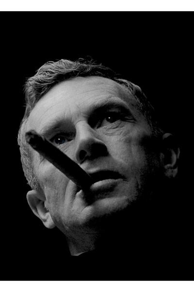 Universal Δρ. Στρλόβε - Ξύλινη Αφίσα Ζωγραφικής από Μαύρο Ακετάτη Διακοσμητική