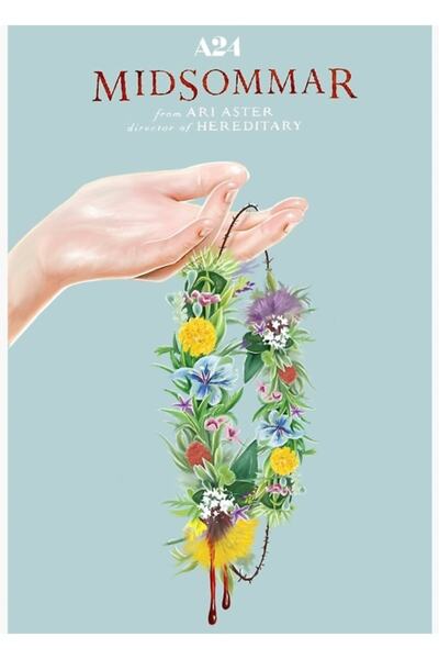 Universal Διακοσμητική Ξύλινη Αφίσα Τέχνης Midsommar