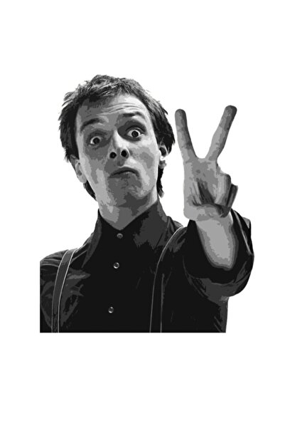 Universal Poster decorativ din lemn Rik Mayall