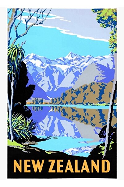 Universal Декоративен дървен плакат-картина с туристически мотив: Езерото Мей...