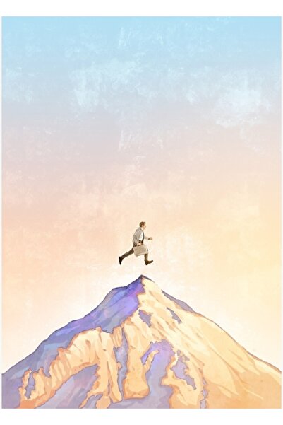 Universal Διακοσμητική Ξύλινη Αφίσα Ζωγραφικής Walter Mitty