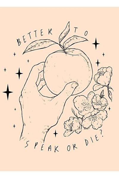 Universal A vorbi sau a mor? Tablou decorativ din lemn, tip poster