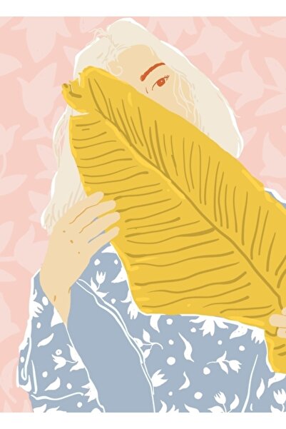 Universal Poster decorativ din lemn cu pictură timidă