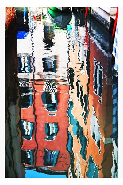 Universal Poster decorativ din lemn cu pictură venețiană