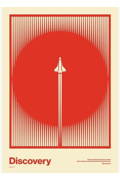 Universal Poster decorativ din lemn „Tabloul Explorării”