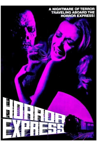 Universal Horror Express Slika Drveni Poster Dekorativni