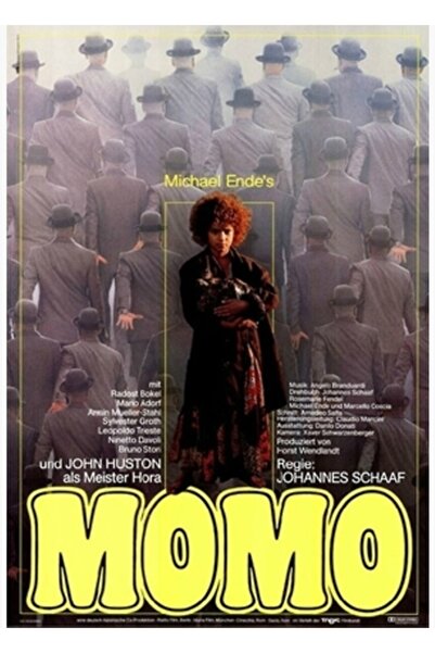 Universal Poster de film Momo, tablou decorativ din lemn