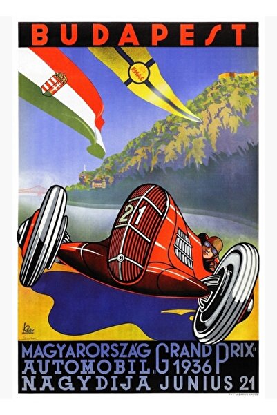 Universal Μπουδαπστέ Ουγγαρία Αφίσα ταξιδιωτικών αφισών Ξύλινη διακοσμητική α...