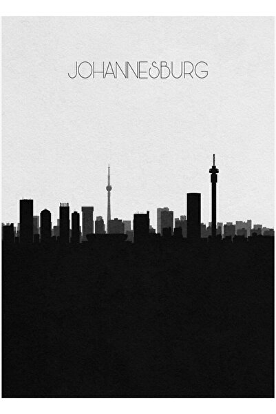 Universal Пътешественически плакати Дестинация: Йоханесбург Декоративен дърве...