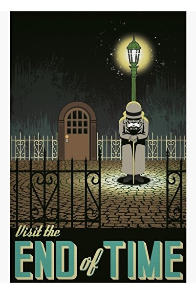 Universal Krono Trigger Time Travel Poster din lemn decorativ