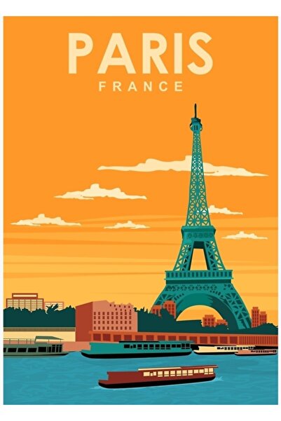 Universal Paris, Franța, Seine, Turnul Eiffel, Poster de călătorie, Tablou, P...