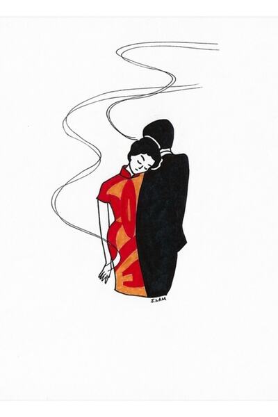 Universal Διακοσμητική Ξύλινη Αφίσα Ζωγραφικής Συναισθηματικής Μονομανίας