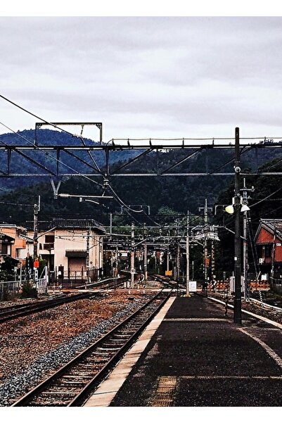 Universal Arashiyama Station - Kyoto, Japan Painting Wooden Poster Decorative