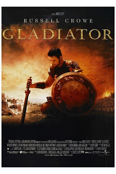 Universal Διακοσμητική ξύλινη αφίσα ζωγραφικής τέχνης Gladiator