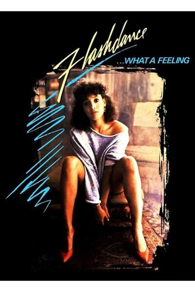 Universal Αφίσα Flashdance 1983, Ξύλινη Διακοσμητική Αφίσα, Ξύλινη Πινακίδα