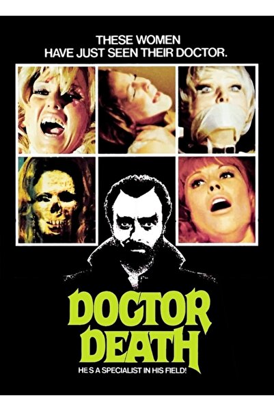 Universal Poster decorativ din lemn cu tema Doctorul Morții